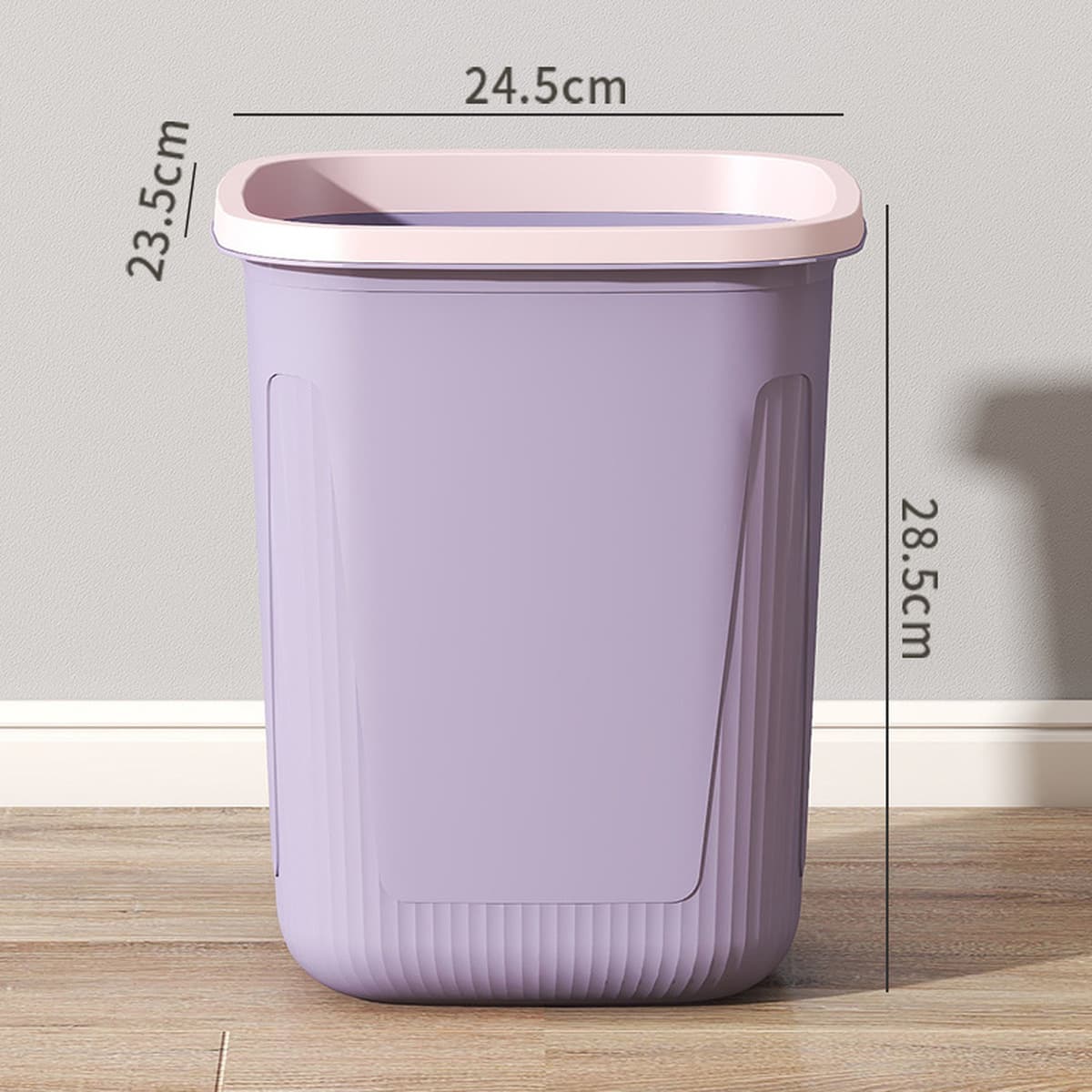 Большой бытовой мусорный бак большой емкости для кухни, туалета, ванной комнаты, гостиной, спальни, стильная корзина для...