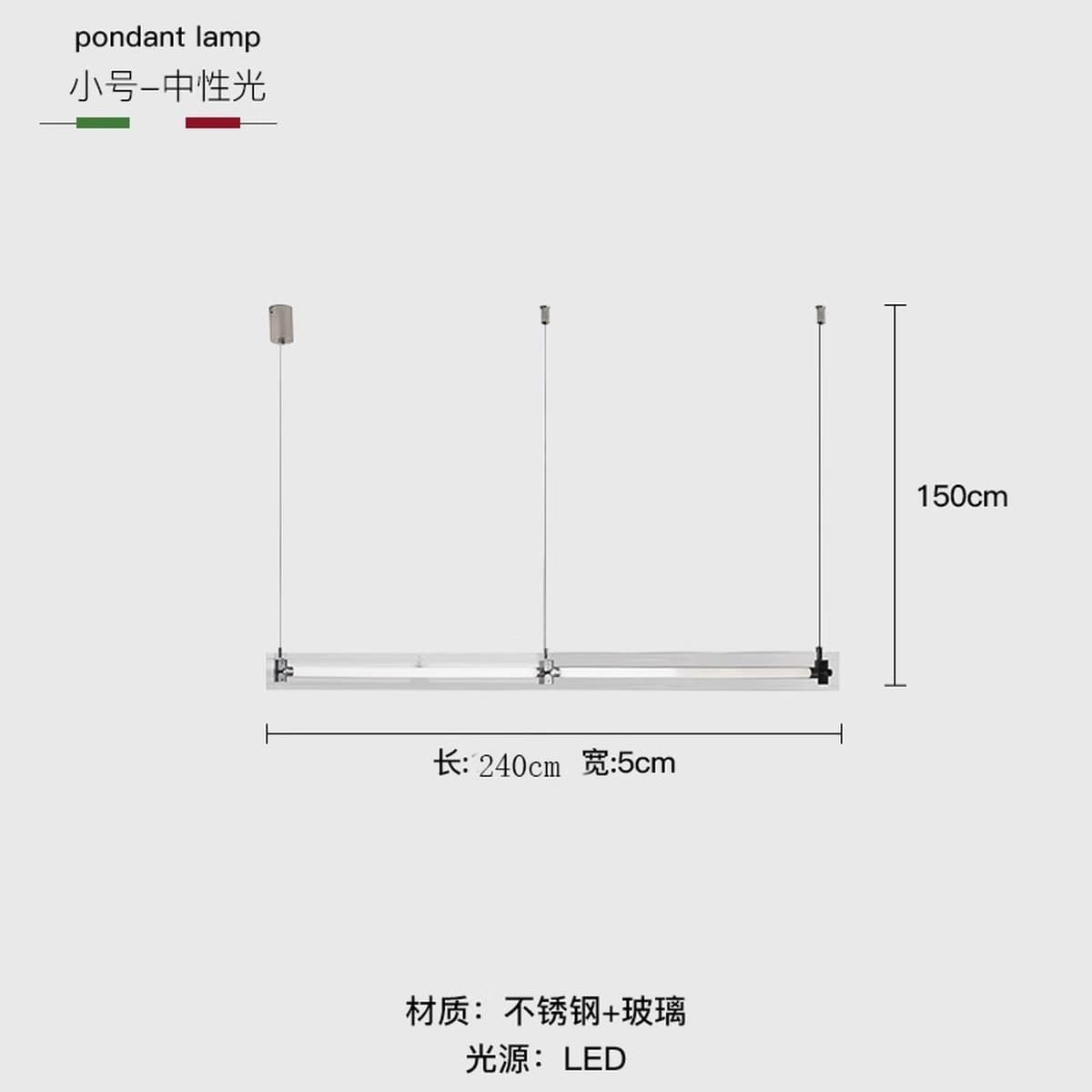 Минималистский ресторан длинная люстра светлая и роскошная креативная маза фонарь дизайнер арт-бар кабинет