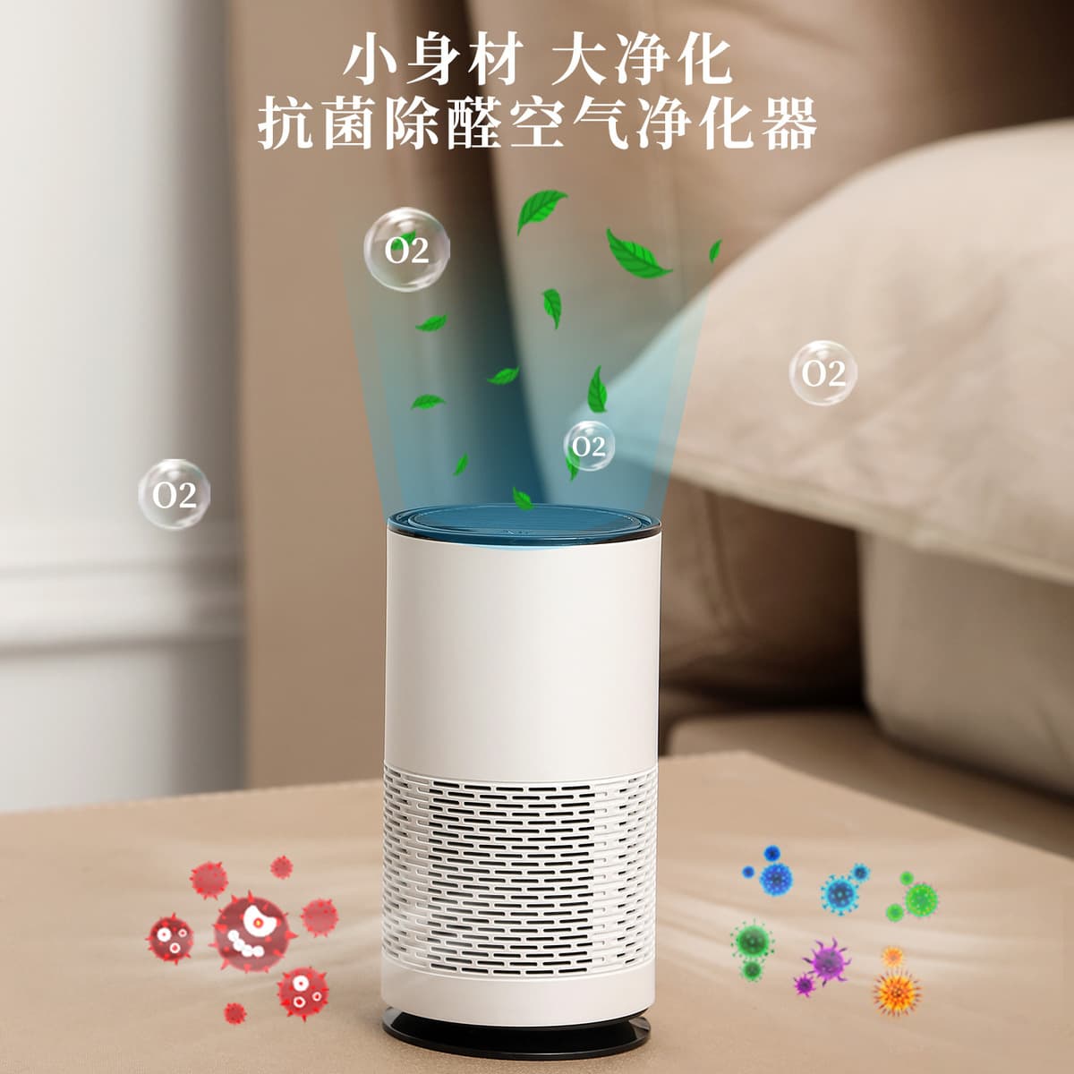 Новый автомобильный очиститель воздуха USB для удаления формальдегида настольный мини-ароматерапия курение отрицательный...