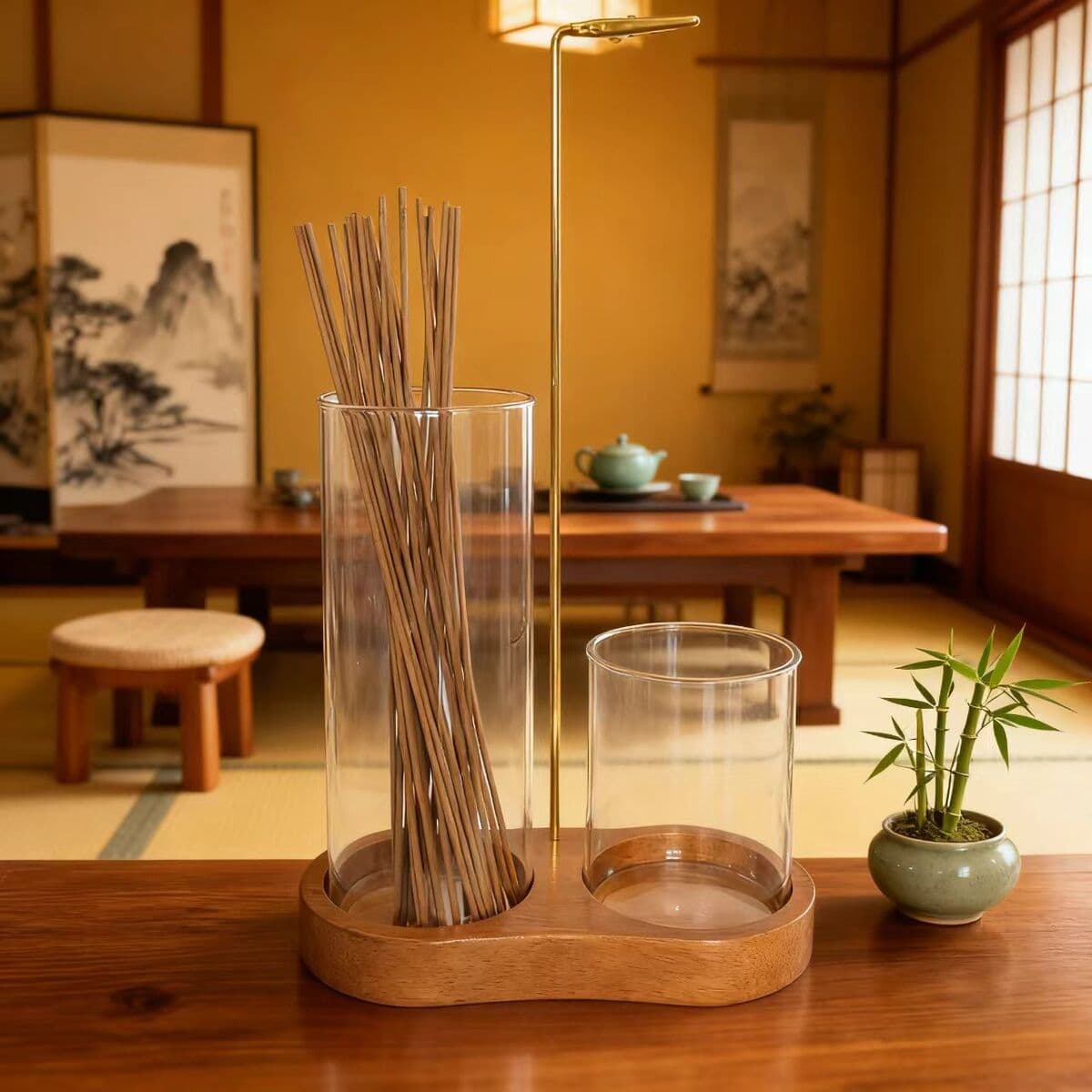 Новогодний подарок: трансграничный ароматический диффузор из сандалового дерева, объемное изделие ручной работы,...