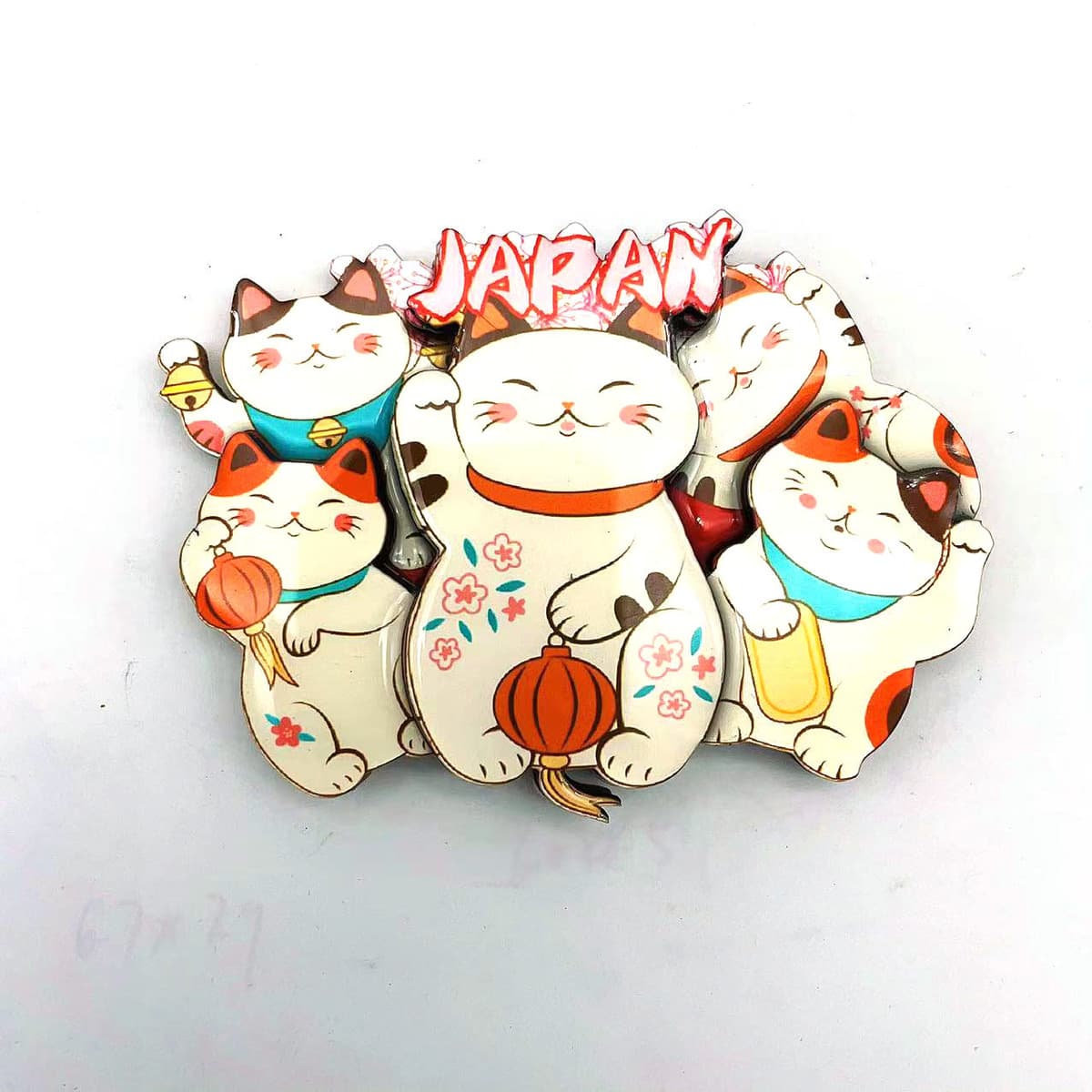 Японские деревянные трехслойные плитки на холодильники