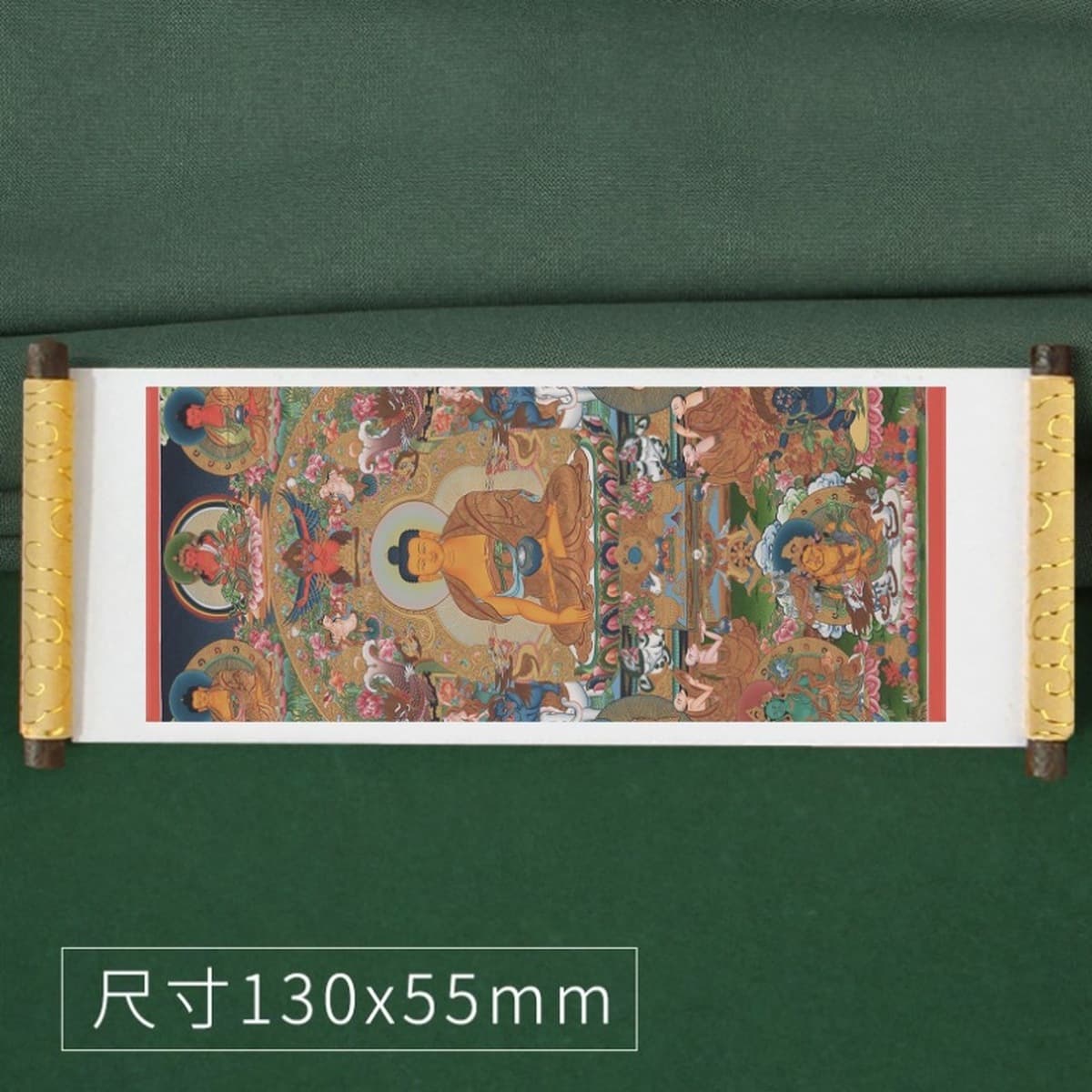 Тибетская туристическая перкуссия сувенирная катушка с охлаждением наклейки на тибетскую балатангку