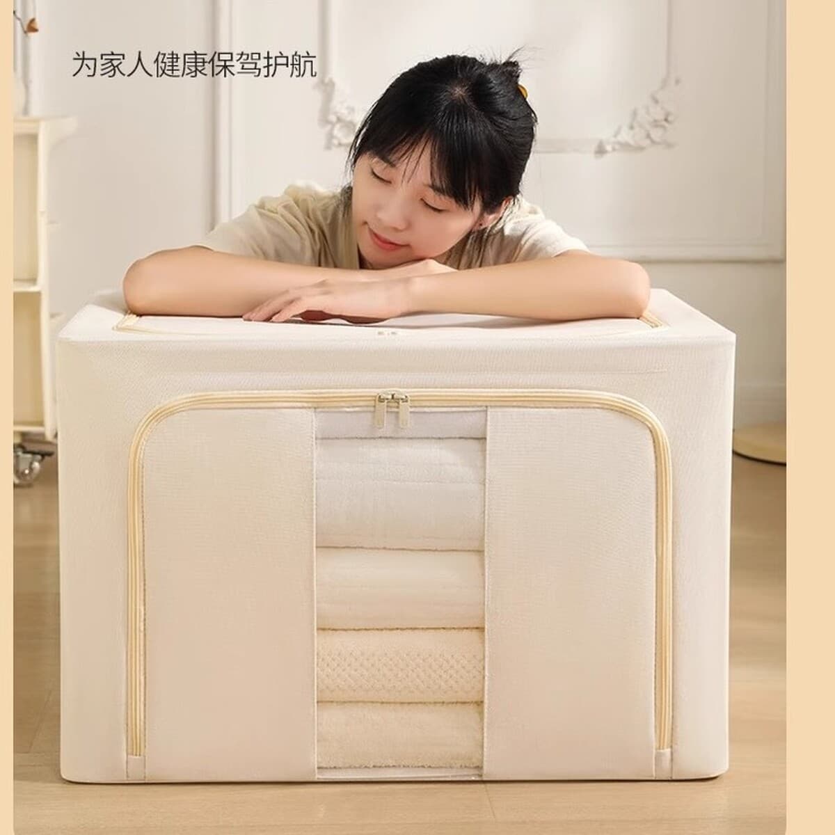 Органайзер для хранения из ткани Оксфорд, утолщенный, большой емкости, для одеял и одежды, решение для хранения в домашнем...