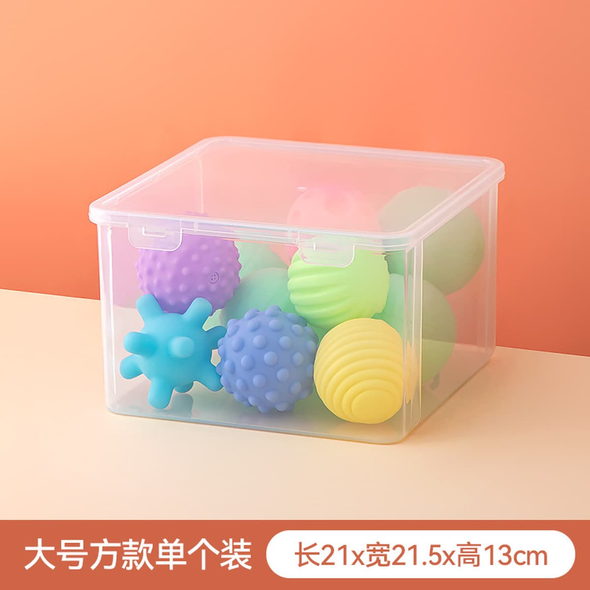 Детский ящик для хранения игрушек Прозрачная пластиковая детская соска Ящик для хранения геля для зубов Настольный...