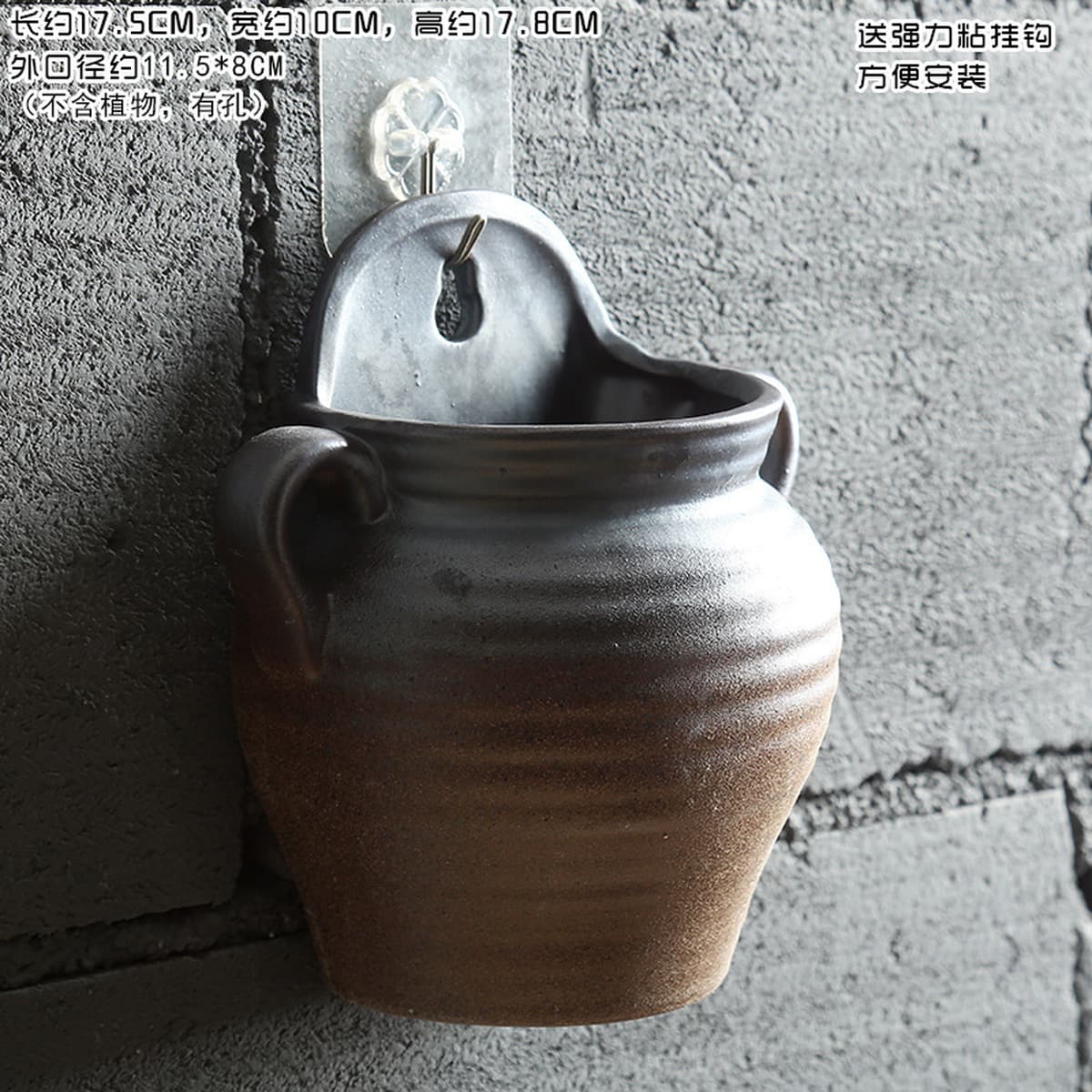 Фабрика прямая партия цветочный горшок настенный керамический творческий балкон суккулент настенный подвесной бассейн...