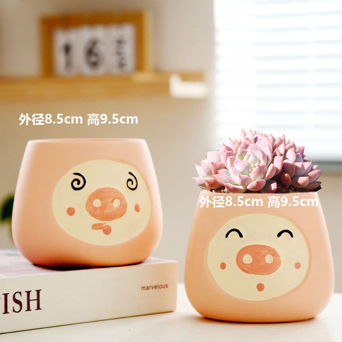 Кусочки цветочных горшков для волос