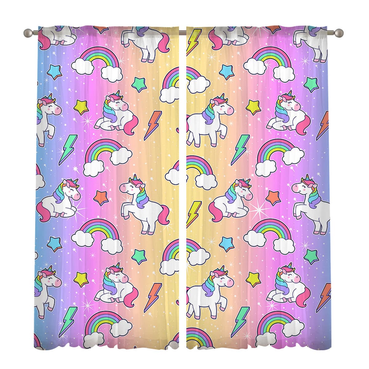 Современная простая марлевая занавеска градиентный цвет оконный экран трансграничная электронная коммерция украшение дома...