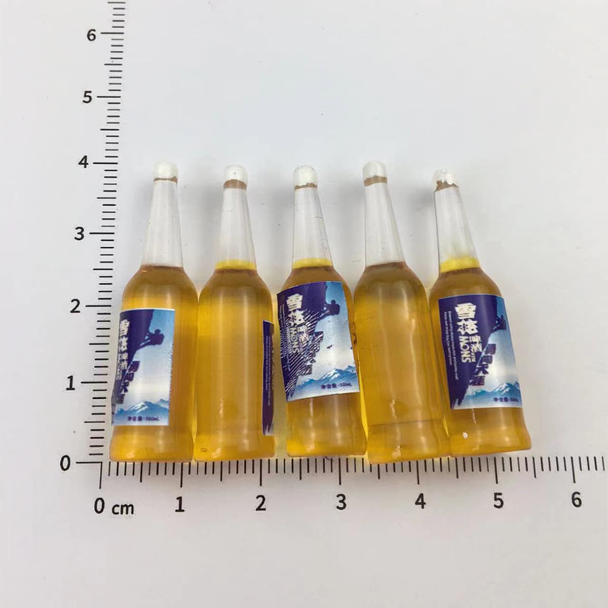 Миниатюрный мини-пивной Разливное пиво имитация смолы трехмерная маленькая бутылка DIY Чехол для мобильного телефона...