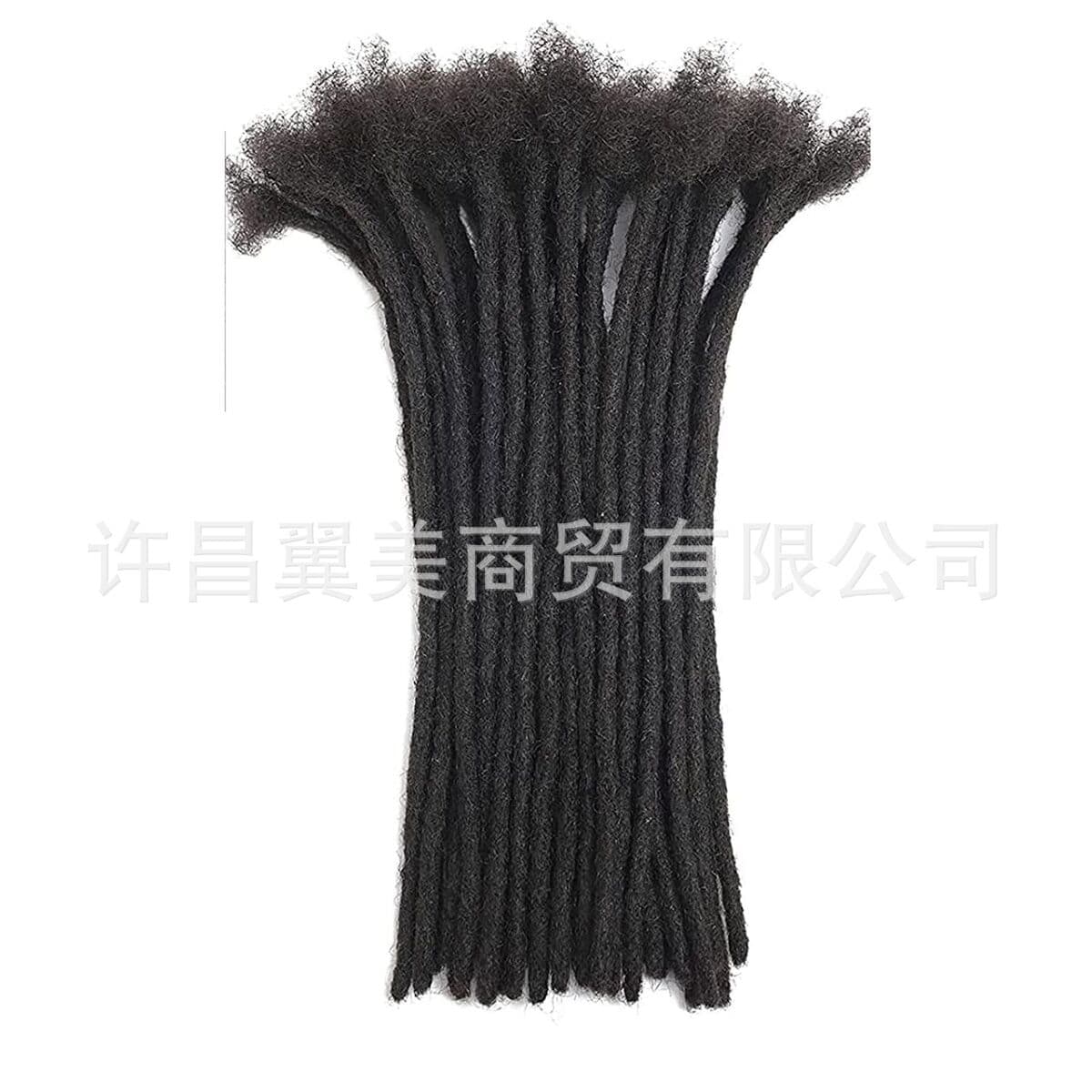 Натуральные дреды из человеческих волос в наличии, дреды из чистых человеческих волос 0,6 см, ручная работа, дреды из...