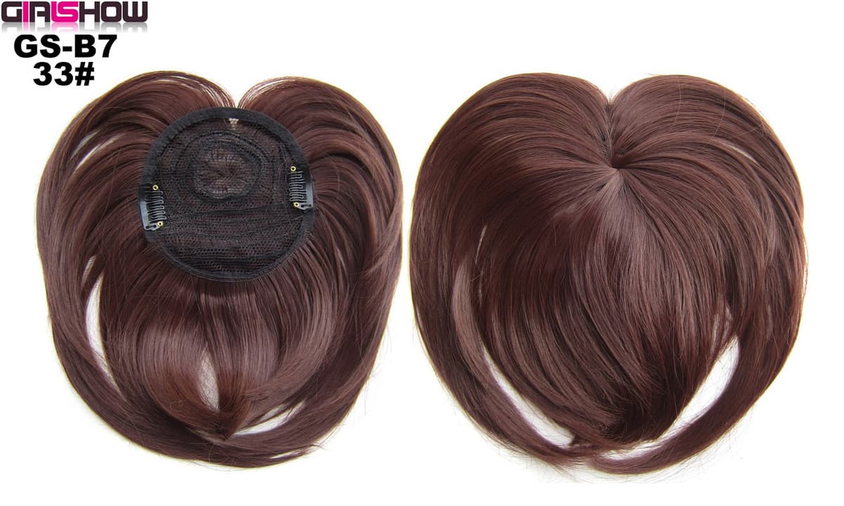 Парик оптом высокотемпературный шелк химического волокна парик Топ сердце челка крышка голова сердце челка фабрика парик...