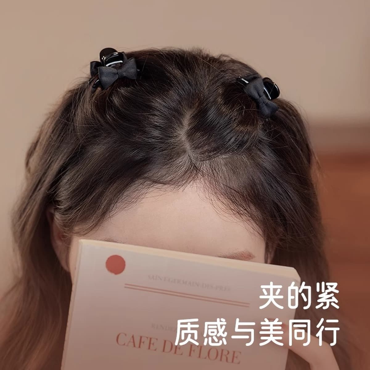 Изысканный мини-зажим с бантом для женщин, новинка 2025 года, высококачественный боковой зажим для челки, аксессуары для...