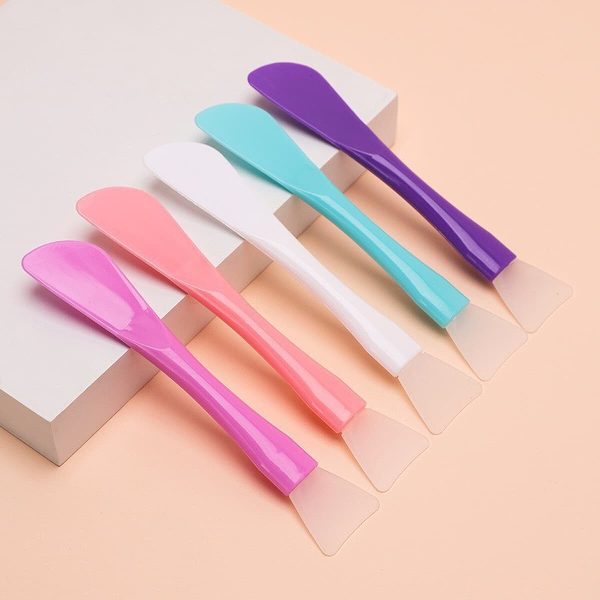 Силиконовая двойная головка с скребком маска щетка грязевая пленка для салона красоты