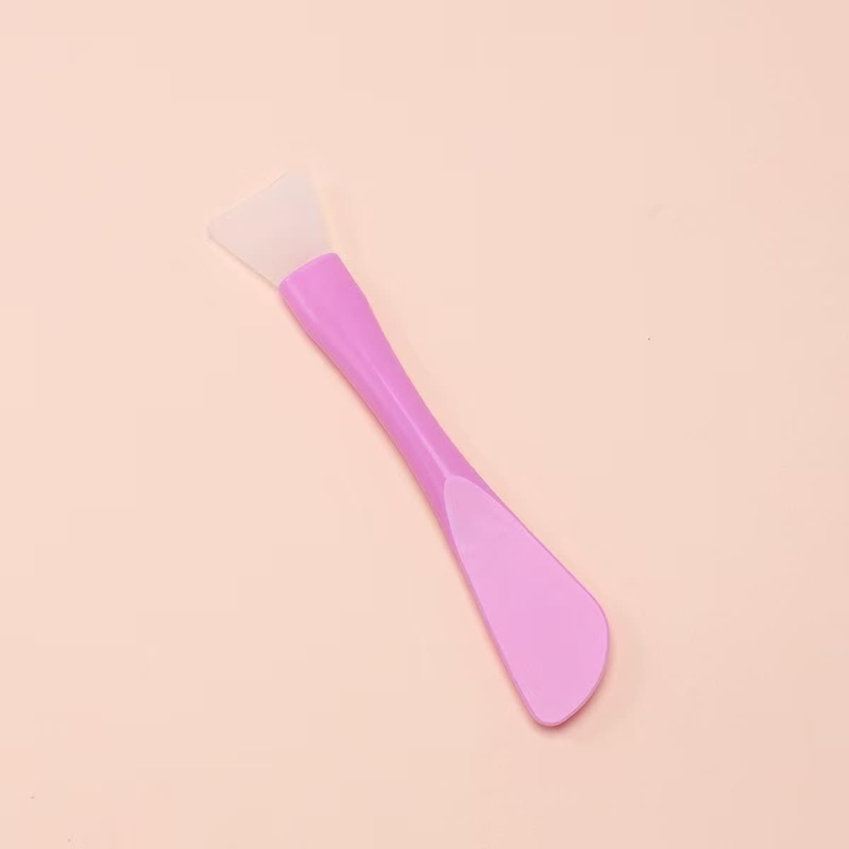 Силиконовая двойная головка с скребком маска щетка грязевая пленка для салона красоты