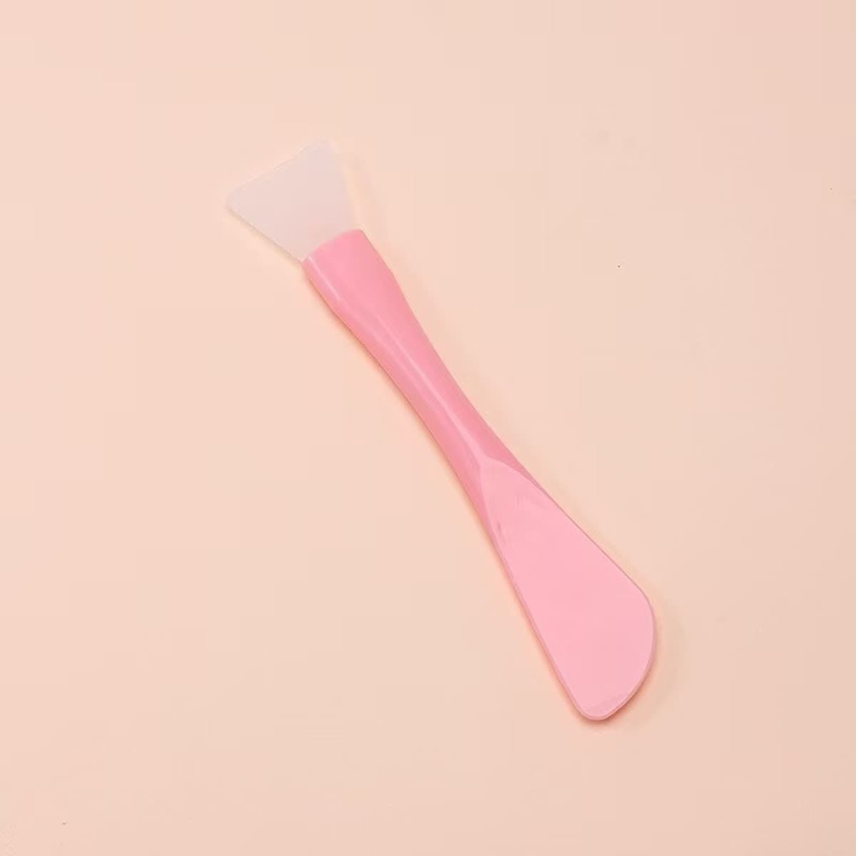 Силиконовая двойная головка с скребком маска щетка грязевая пленка для салона красоты