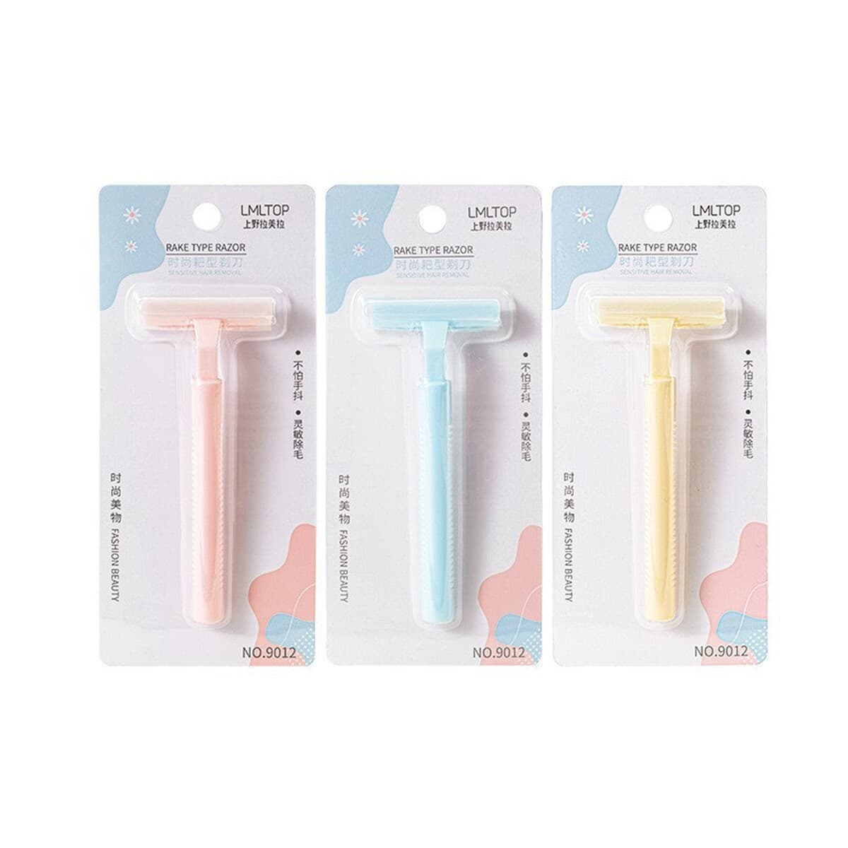 Бритва для волос в подмышках Lamela, бритва 9012, женская специальная бритва, мужская бритва для волос на ногах