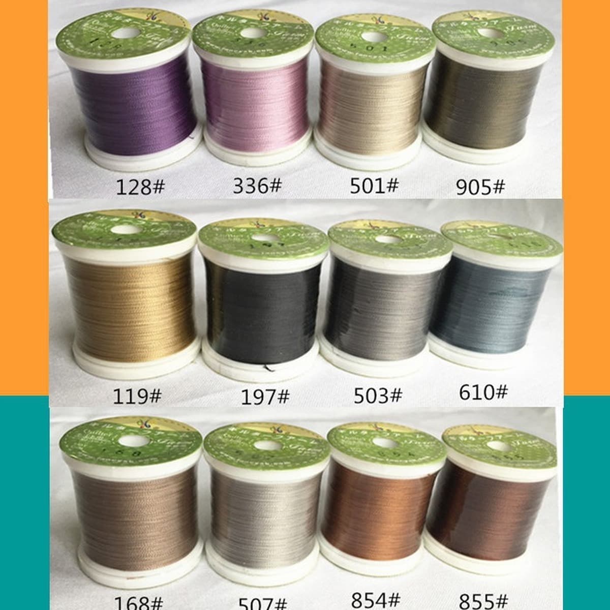 Линия 28 цвета лоскутного шва заплаты бренда бабочки СК/руки Опционный