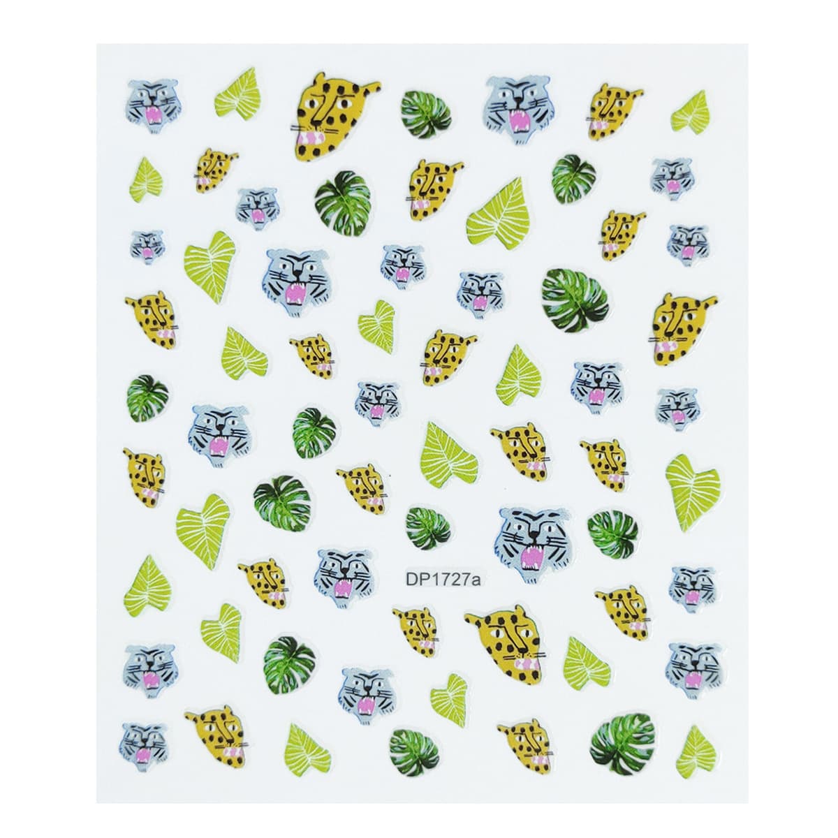 Красивые наклейки для ногтей, серия животных и растений, цветочный бант, красочные 2D наклейки для дизайна ногтей,...