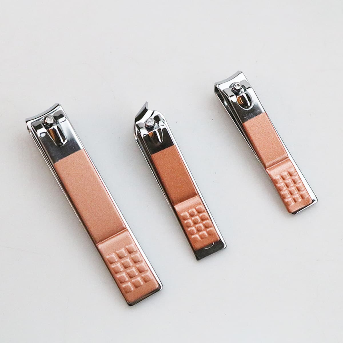 Вторичный шлифовальный инструмент для ногтей Маникюрный инструмент Розовое золото Углеродистая сталь Электрофорез Кусачки...