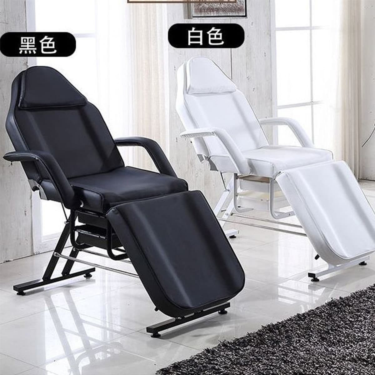 Складная косметическая кровать и стул, специальная массажная кровать двойного назначения для салона красоты, массажная...