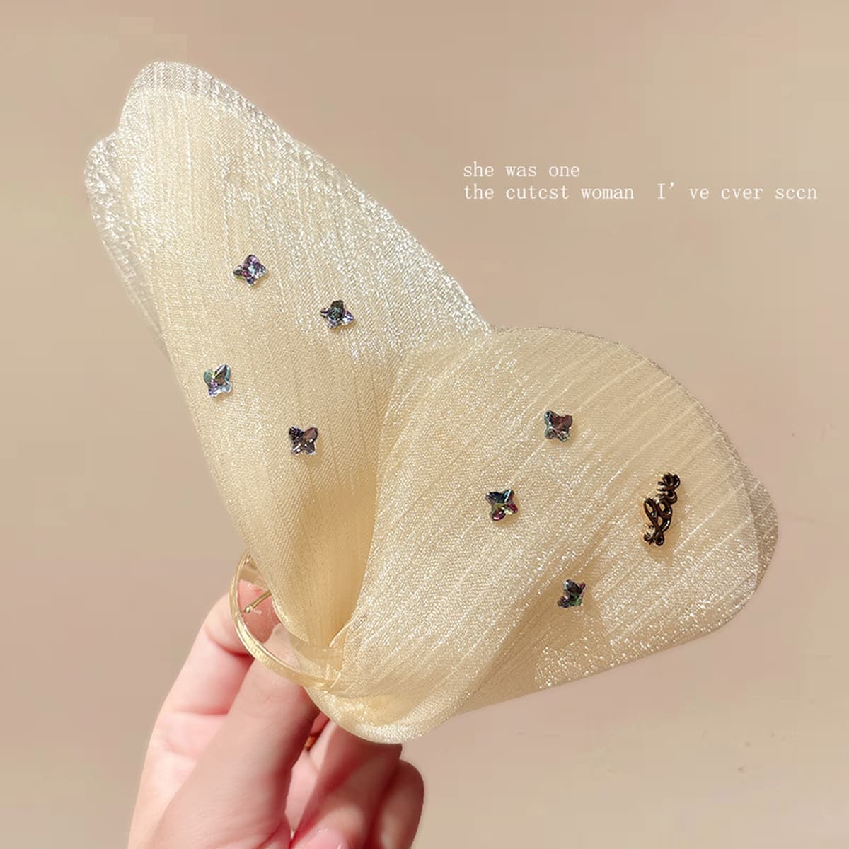 Заколка для волос в клетку, новая модель 2025 года, элитный стиль для затылка, высококачественная заколка-«жабромер»,...