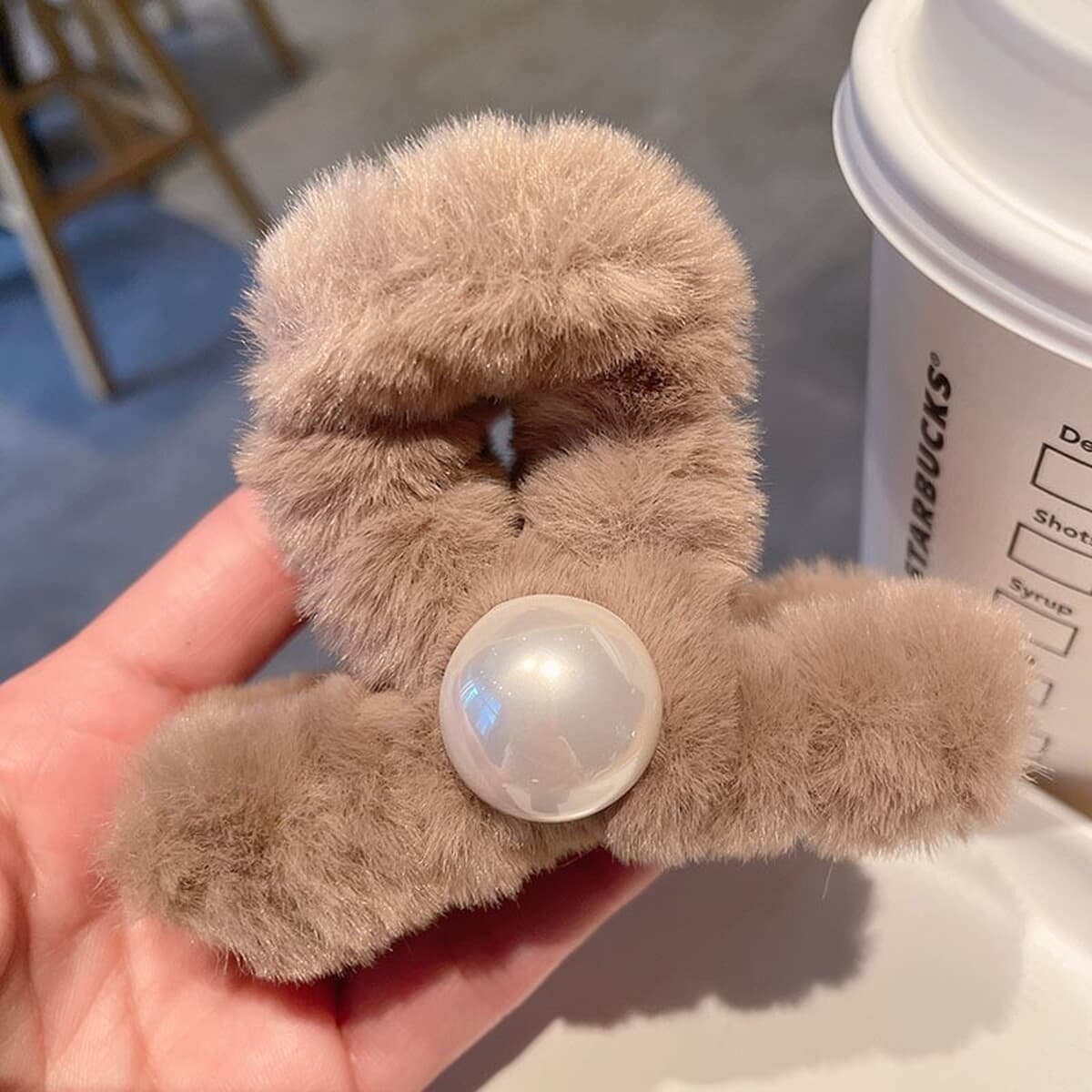 Корейская новая девушка двухсторонний Kt бант плюшевый захват мультфильм милый акула зажим высокая стоимость осенью и зимой