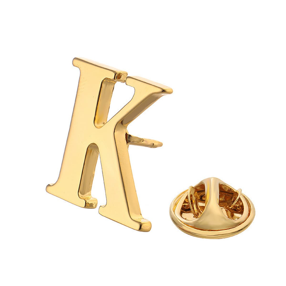 Трансграничные горячие продажи английские буквенные броши мужские и женские пиджаки рубашки с воротником простой корсажный...