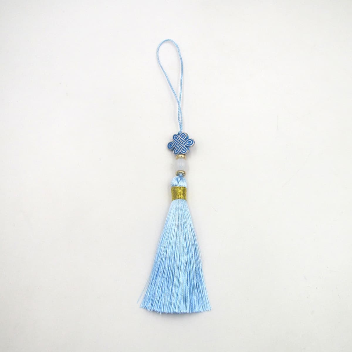 Перегородчатая китайская перевязка шип DIY кисточкой костюм шип кулон вентилятор аксессуары