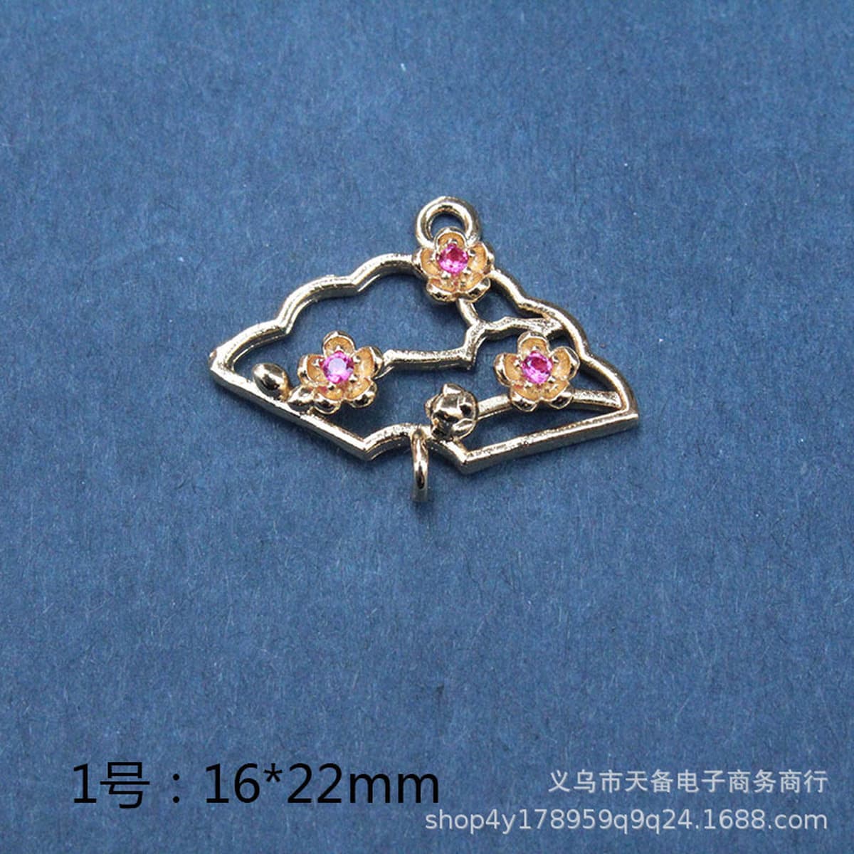 Латунные листья с покрытием цвета, ветка, веерообразный браслет