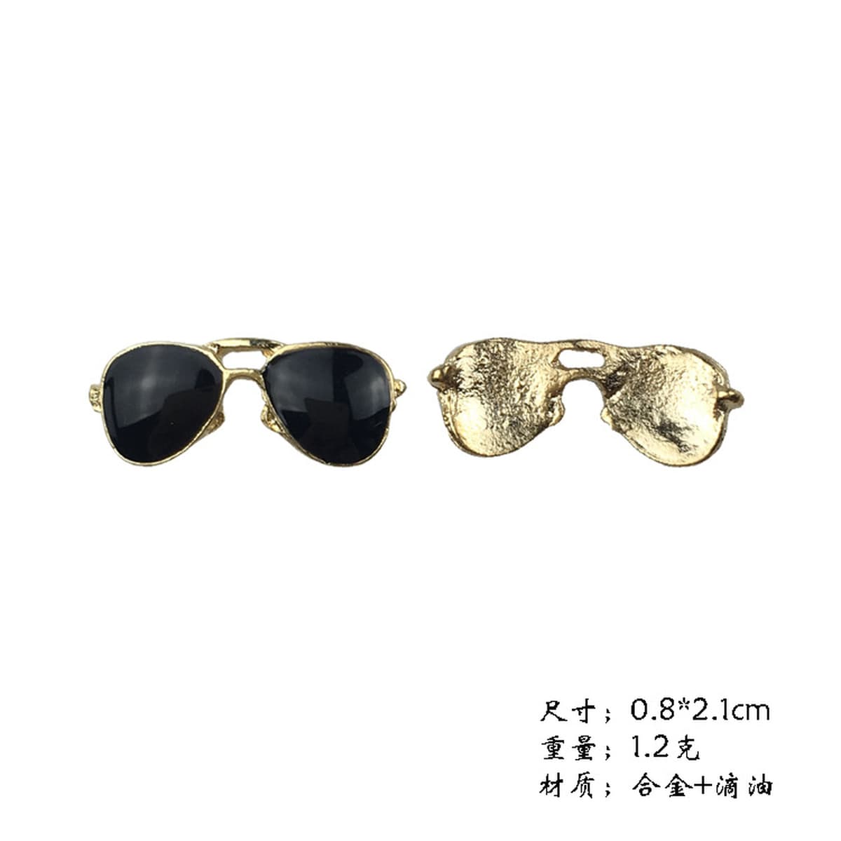 Корейские аксессуары для волос ручной работы материал медведь солнцезащитные очки DIY аксессуары из сплава головной убор...