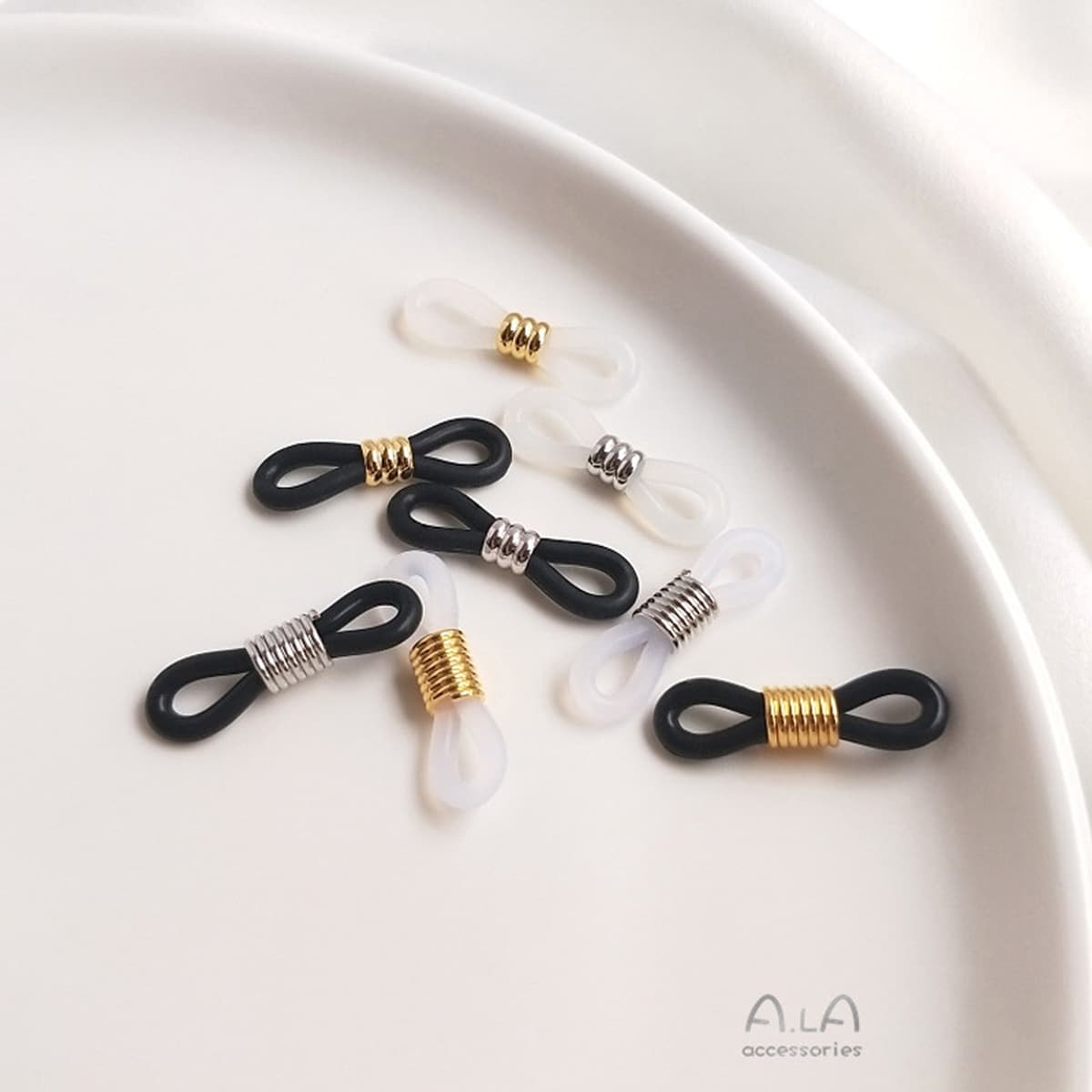 Охлажденный цвет медный позолоченный золотой противоскользящий силиконовый круг 8 слов пряжка ручной работы