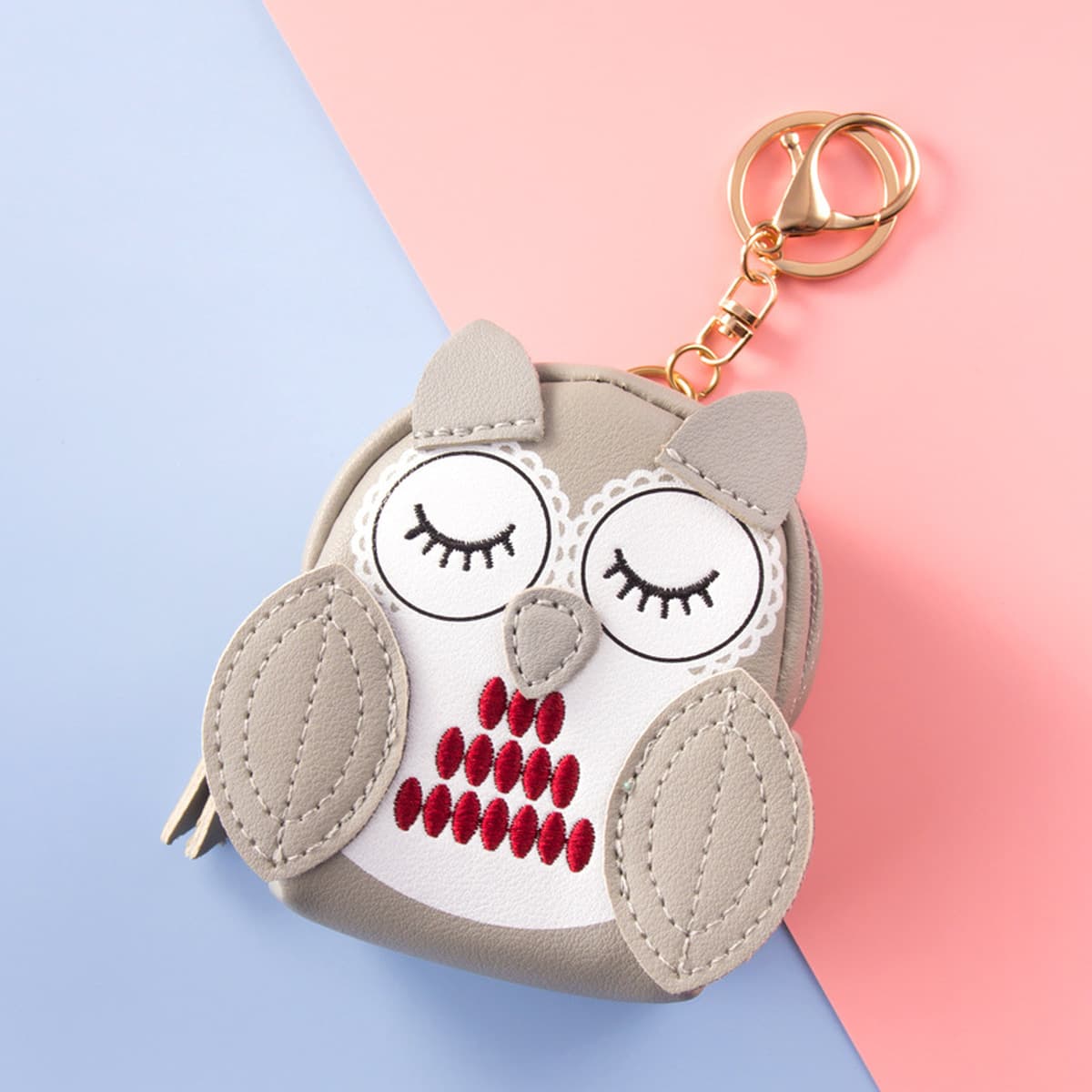 Сова креативный Кошелек для монет брелок кулон отличительная Милая женская мини-сумка для карт большой емкости маленькая...