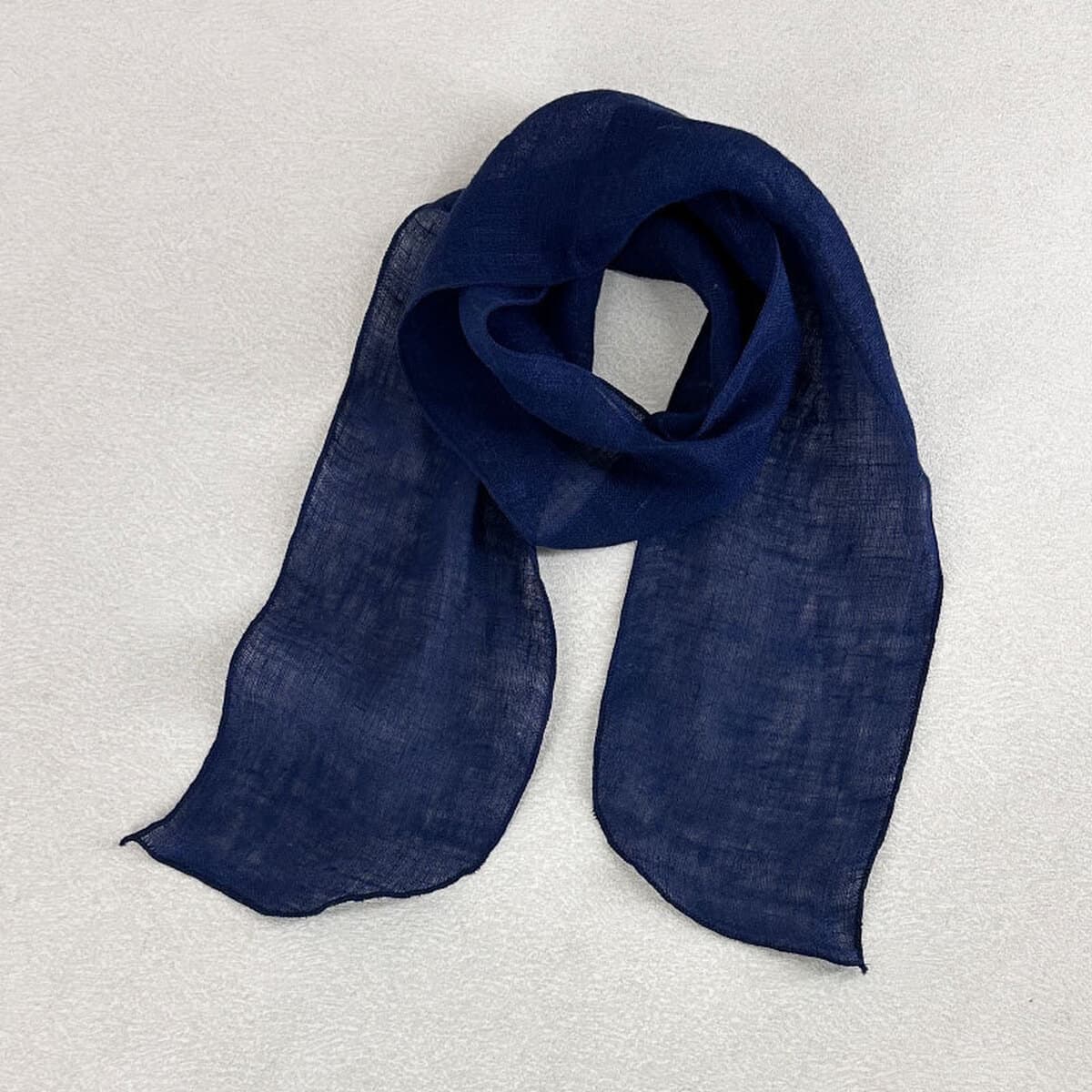 Весна и лето новый ретро льняный маленький длинный шарф