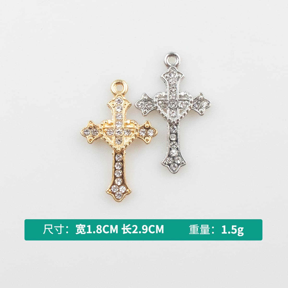 Ювелирные изделия DIY аксессуары в европейском и американском стиле с микроинкрустацией цирконом двойной кулон Дева Мария...