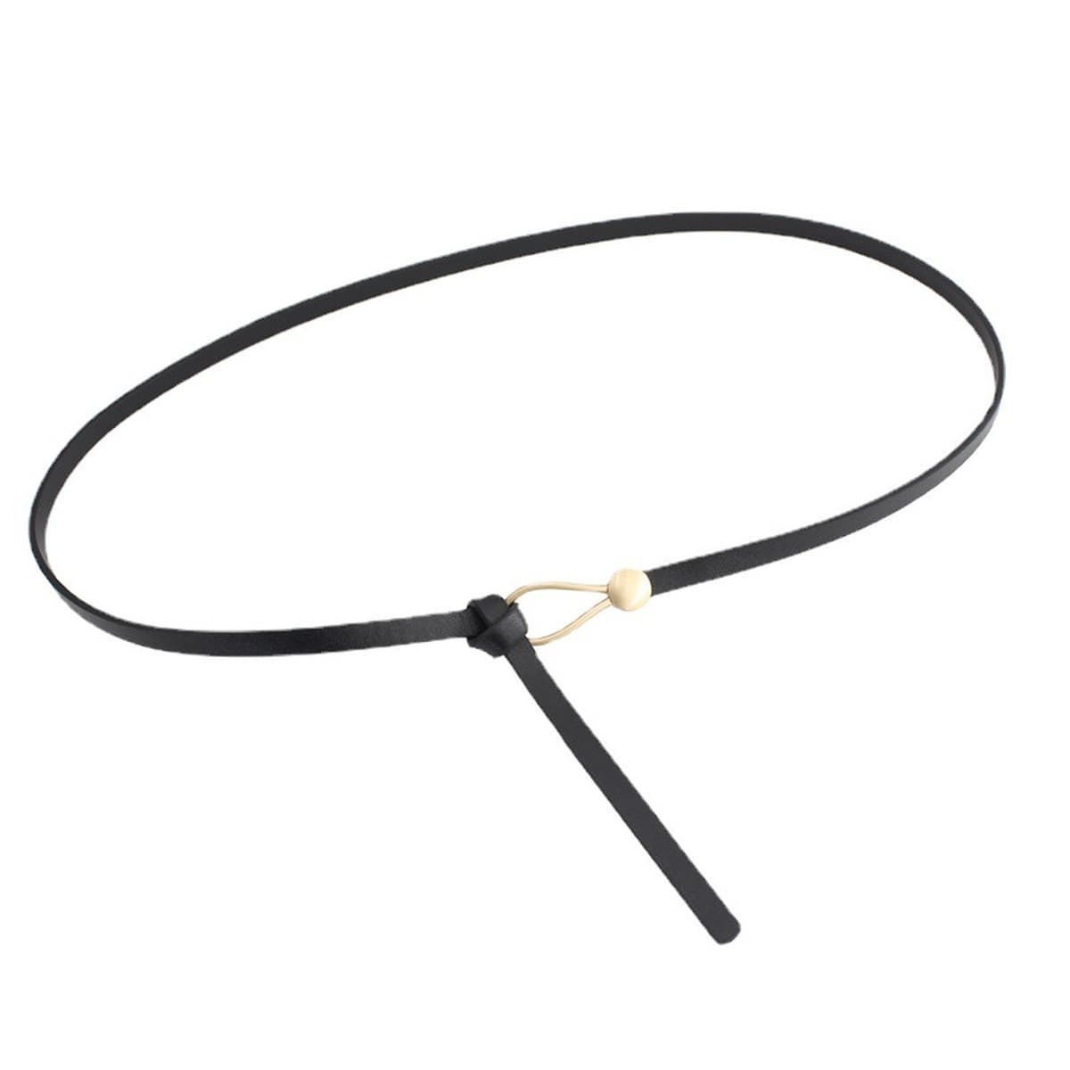 Женское модное платье в Корейском стиле с капелькой и пряжкой и узлом, аксессуары для свитера, украшения с узкой талией,...