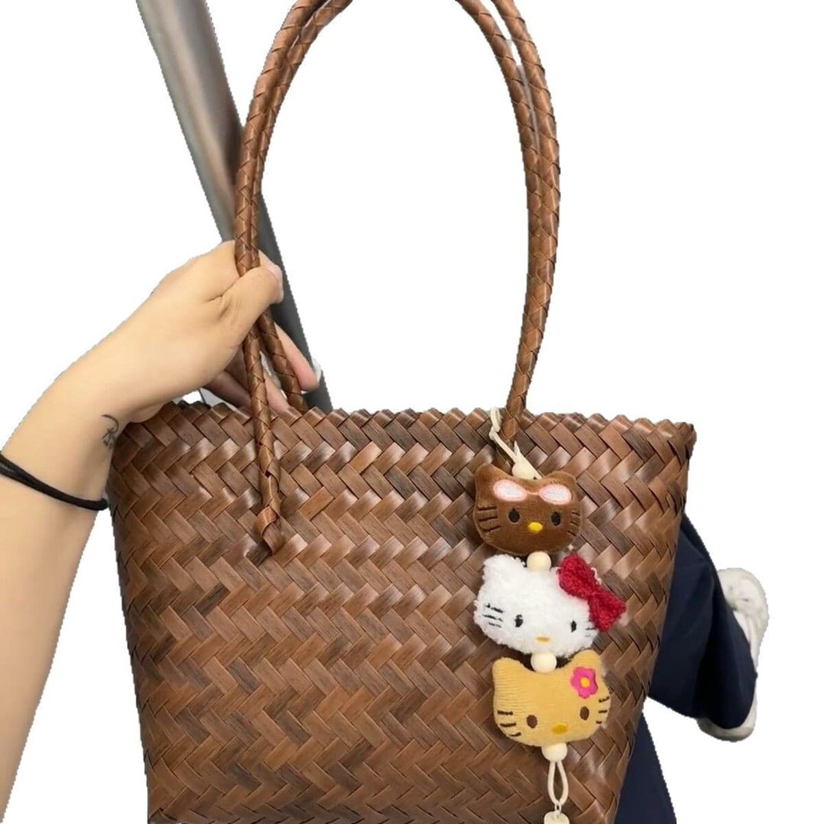 Мультяшная анимационная сеть красная звезда той же серии KTcat брелок подвеска для девочек рюкзак украшения ручной работы