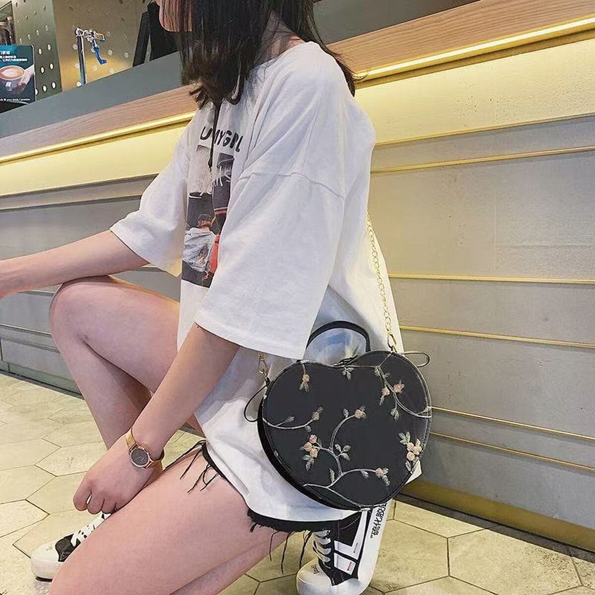 Оптовая продажа с фабрики, антикварная сумка через плечо, новая сумка для аксессуаров Hanfu, женская модная кружевная сумка...