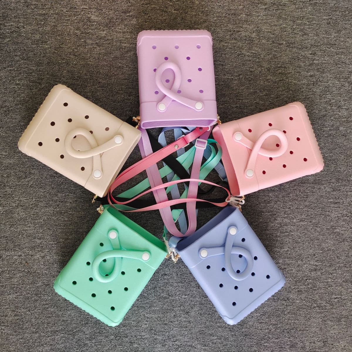 Новая трансграничная сумка через плечо Macaron, универсальная сумка-аксессуар, модная милая модная женская сумка через плечо