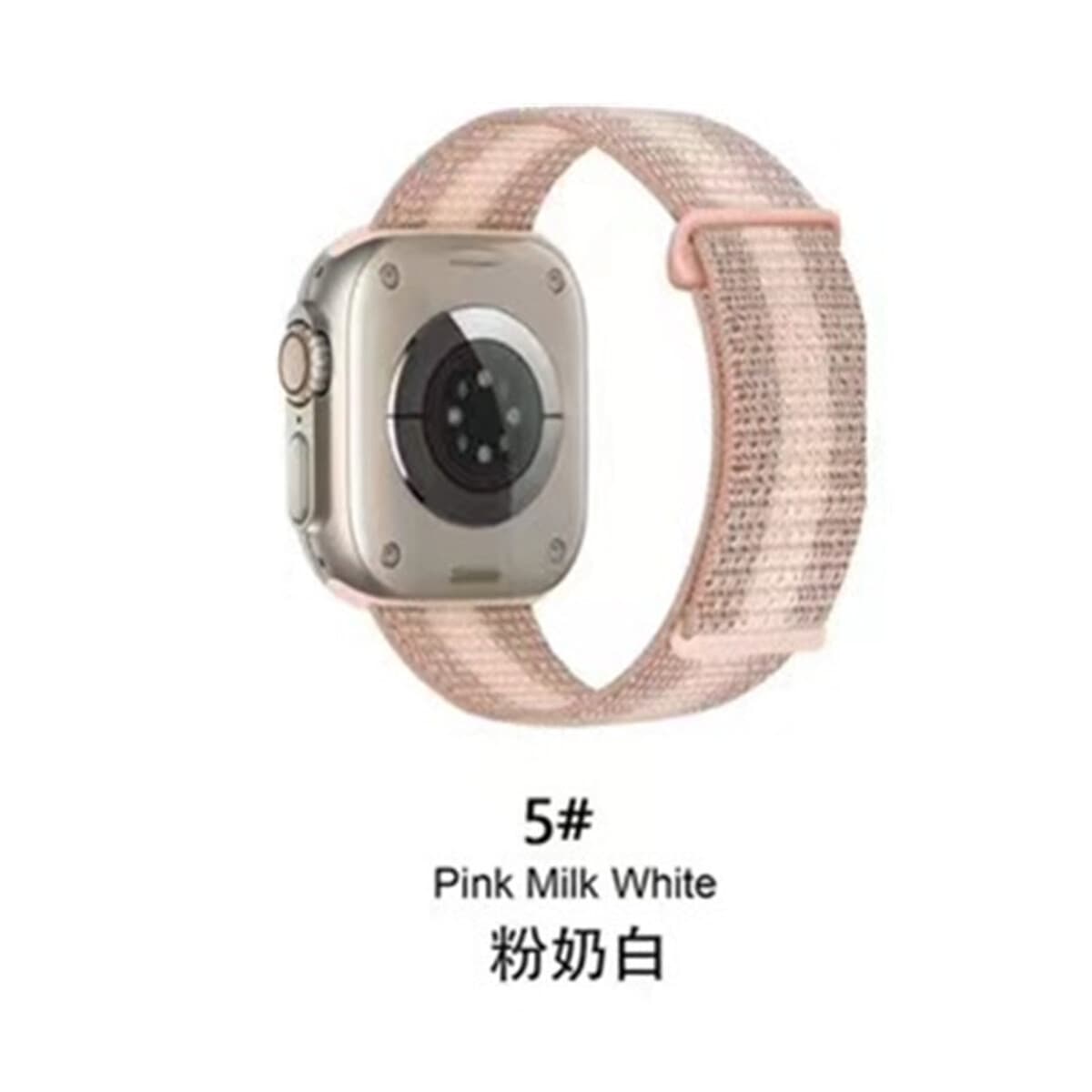 Подходит для ремешка Apple Watch, нейлоновый ремешок с петлей, ремешок на липучке для iWatch S11, Apple Watch Ultra 2.