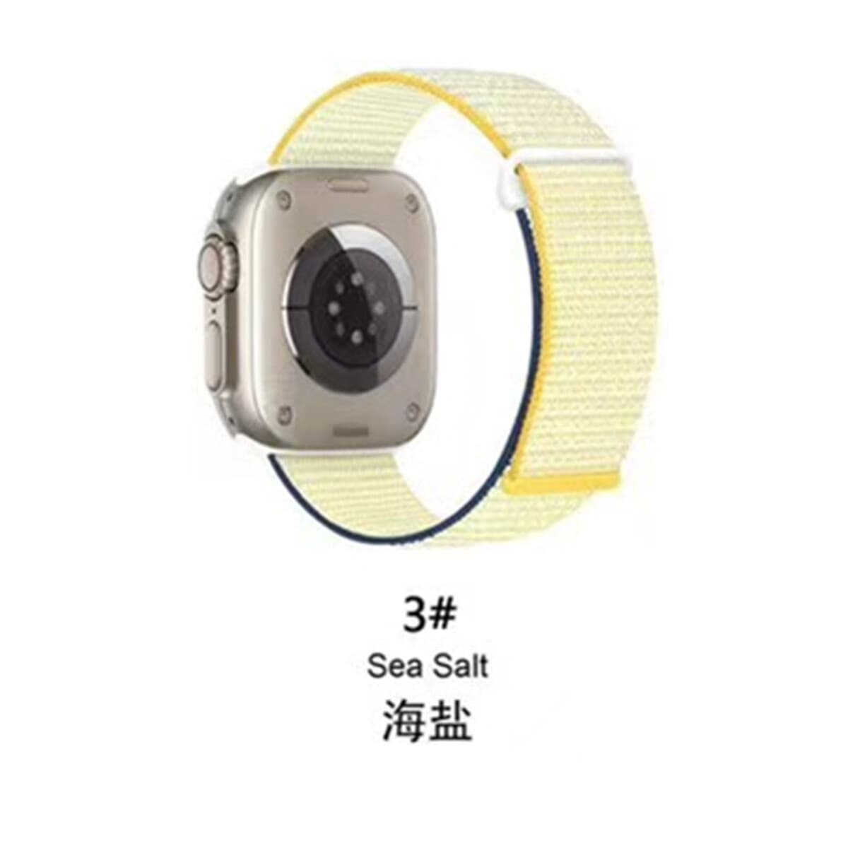 Подходит для ремешка Apple Watch, нейлоновый ремешок с петлей, ремешок на липучке для iWatch S11, Apple Watch Ultra 2.