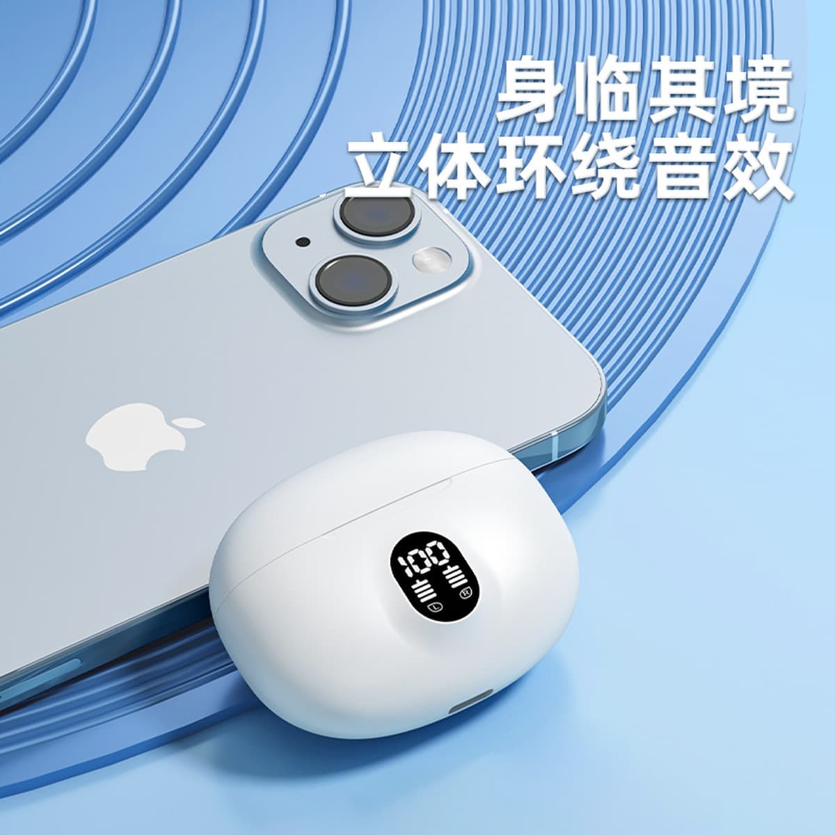 Новая трансграничная беспроводная Bluetooth-гарнитура S510 895B со светодиодной подсветкой и цифровым дисплеем, высокое...