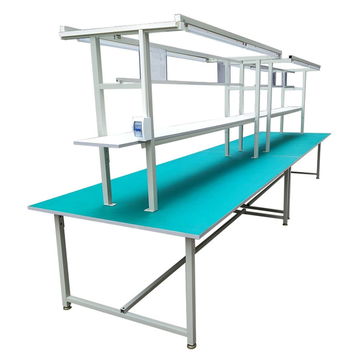 Оптовая Продажа с фабрики антистатический верстак Завод Электроники консольная мастерская производственная линия упаковочный...