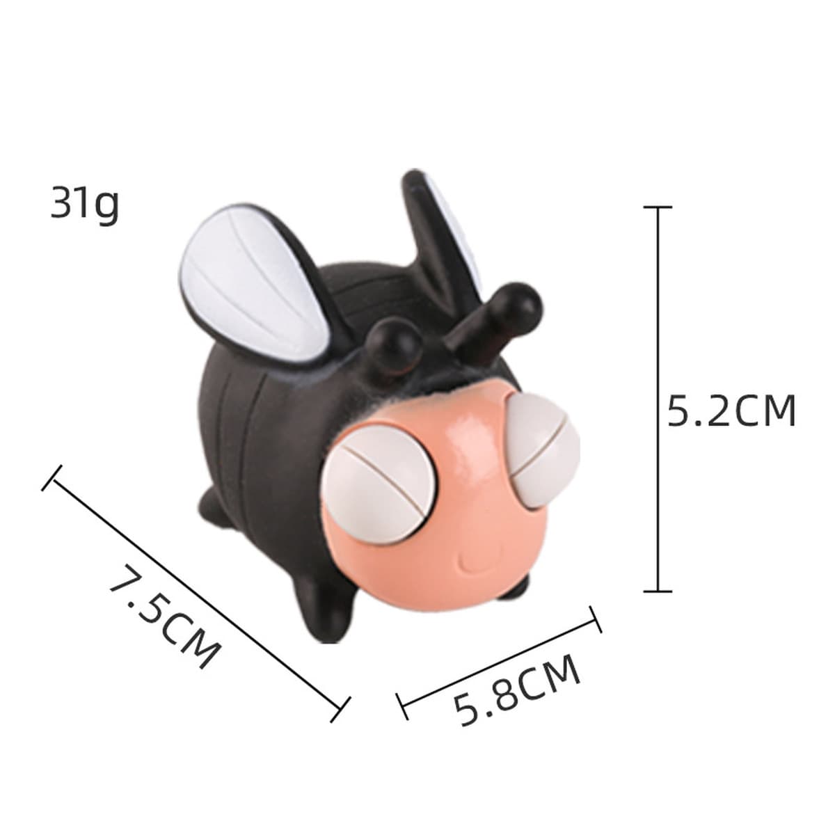 Новая и уникальная игрушка-баг, которая заставляет глаза вылезать из орбит, игрушка-мультяшная игрушка для снятия стресса,...