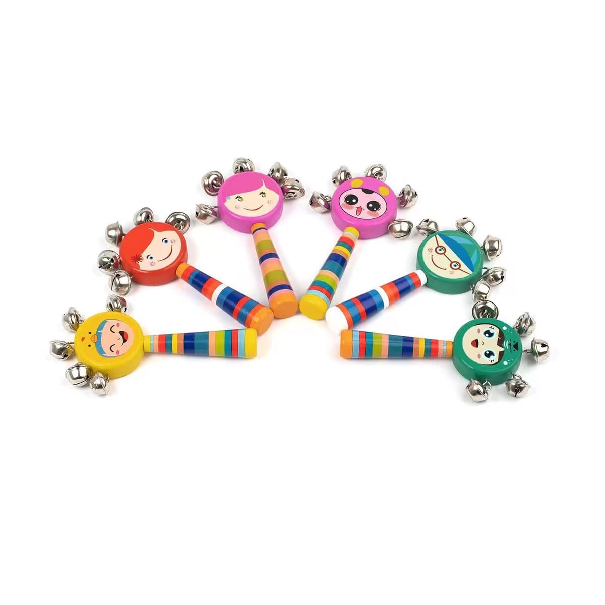 Музыкальный инструмент Orff, детская погремушка, колокольчик, музыкальные учебные пособия для детского сада, погремушка из...