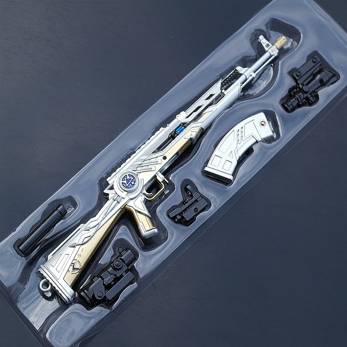 Побег Иисуса и мирное оружие боя M24 AKM M416 98K AWM модель пистолета кожа брелок