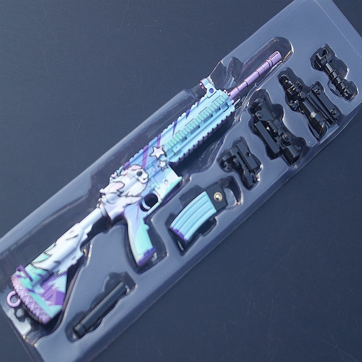 Побег Иисуса и мирное оружие боя M24 AKM M416 98K AWM модель пистолета кожа брелок