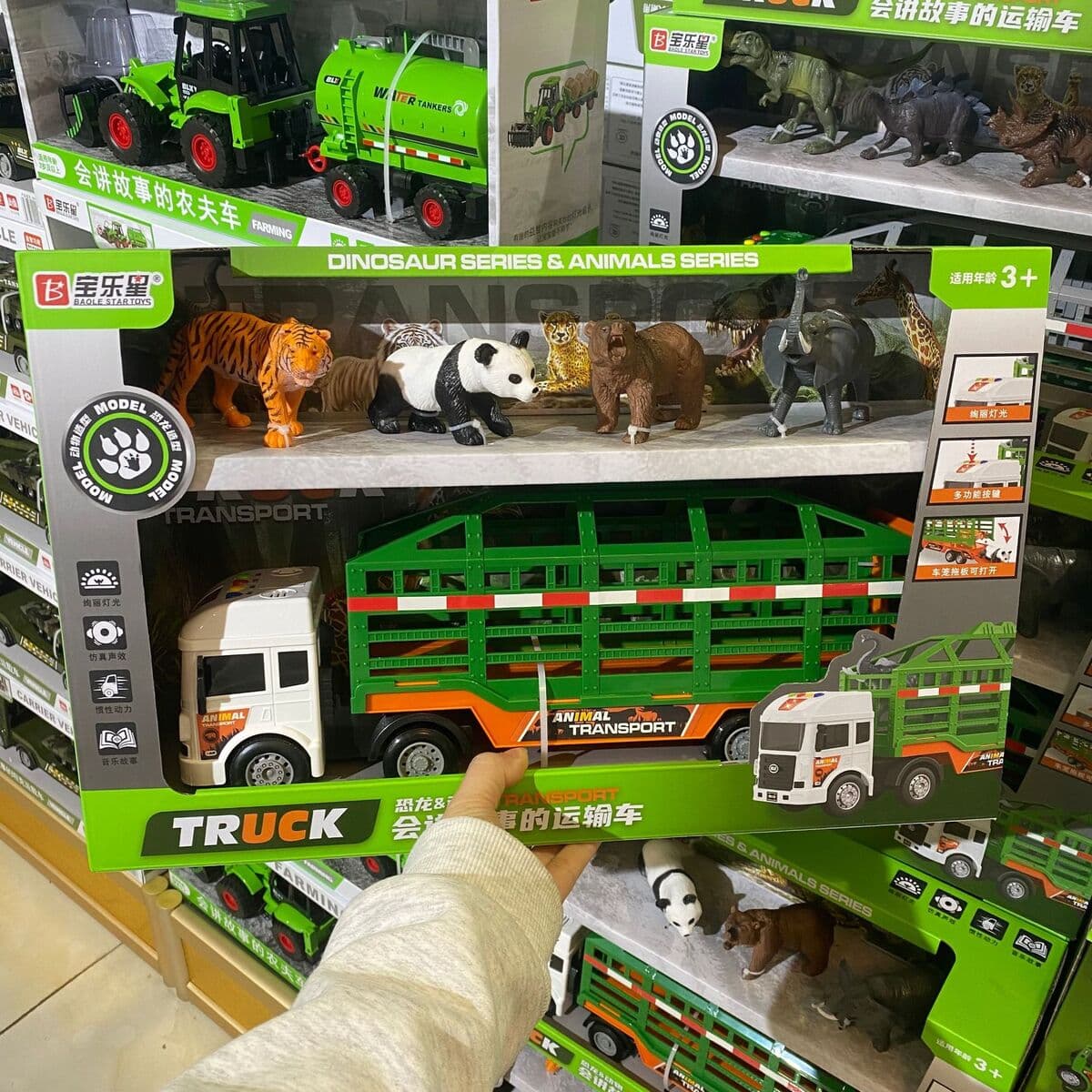 Polaroid Star Animal Dinosaur Transporter будет рассказывать истории