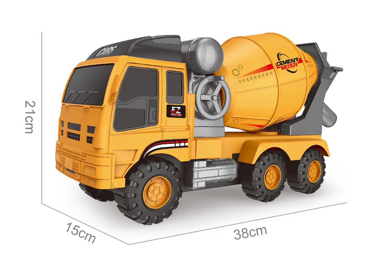 Супер большая Инженерная машина игрушка Моделирование каботажного хода экскаватор миксер игрушка мальчик дети песок копать...
