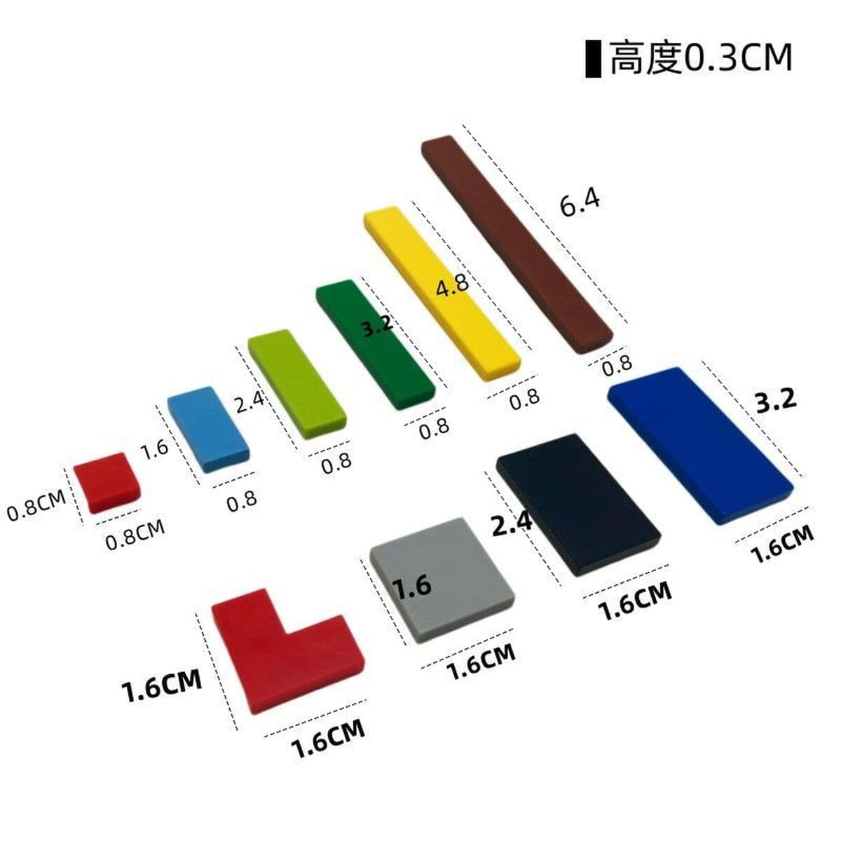 Совместим с LEGO, набором аксессуаров из тонких пластинок для создания пиксельных картин из мелких деталей, глянцевыми...