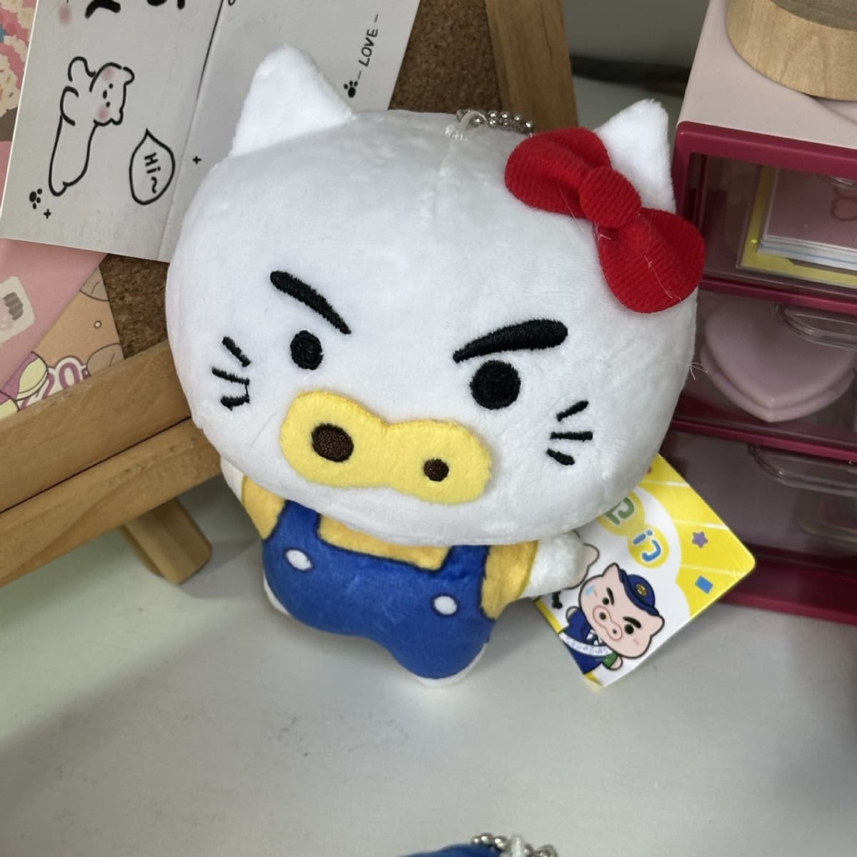 Любовь hellokitty кукла брелок подвеска подарочная сумка плюшевая милая кукла подвеска милая