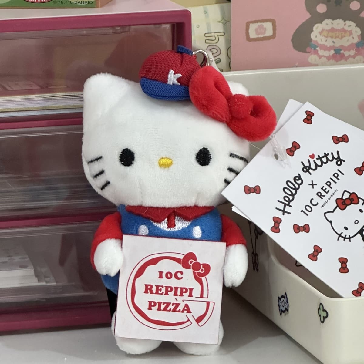 Любовь hellokitty кукла брелок подвеска подарочная сумка плюшевая милая кукла подвеска милая